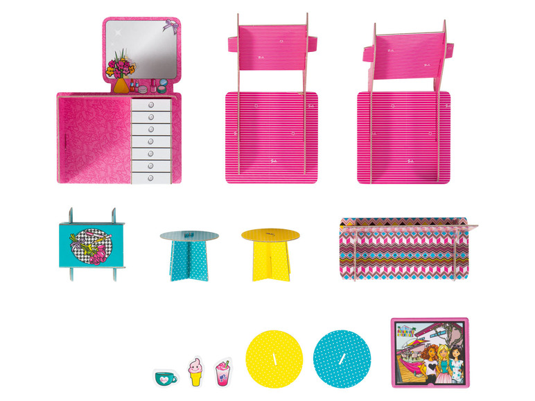  Zobrazit na celou obrazovku Lisciani Dvoupodlažní dům Barbie Dream Summer - Obrázek 4