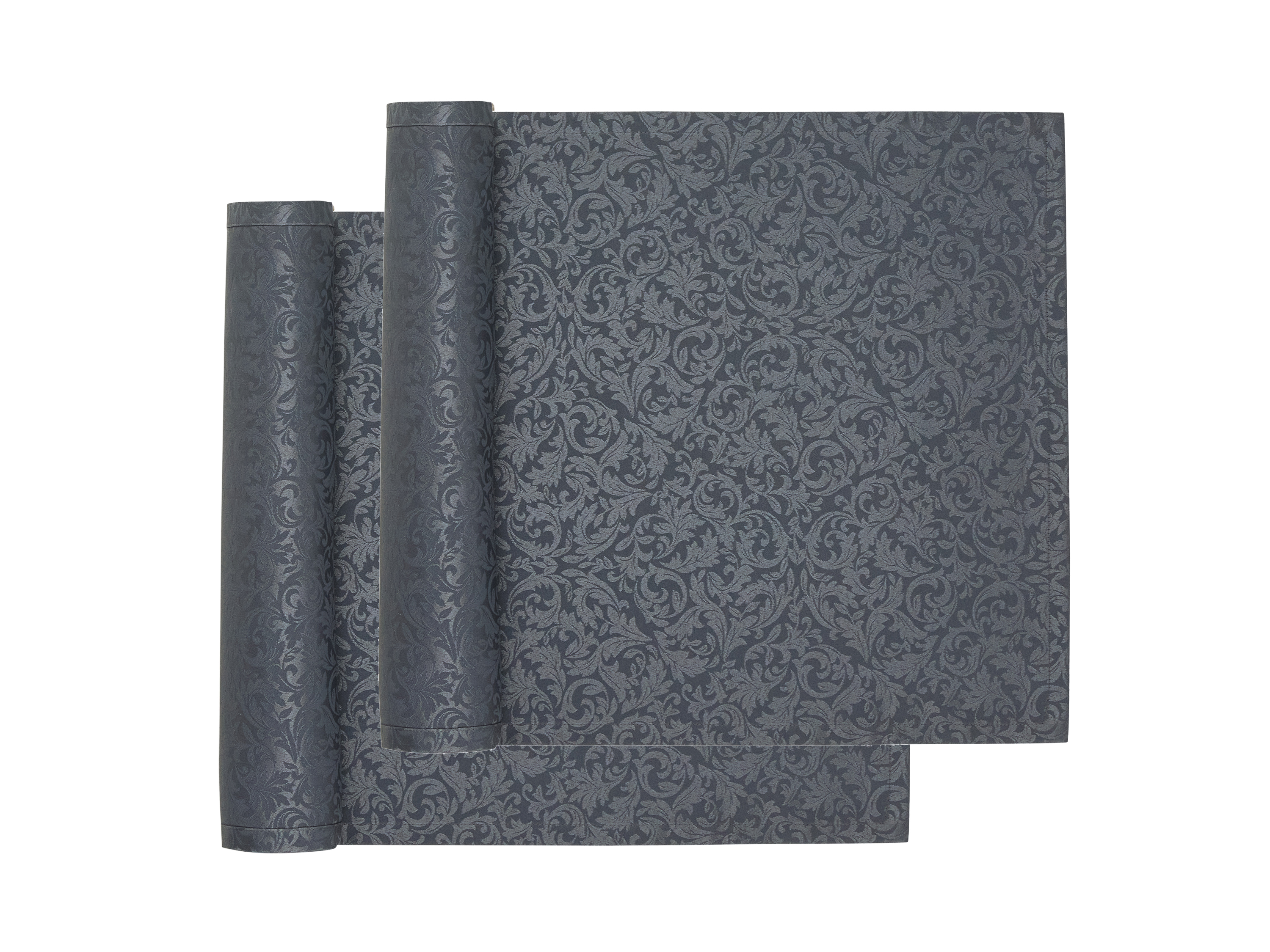 Livarno® Ubrus, 130 x 170 cm, 2 kusy / Běhoun, 50 x 150 cm, 2 kusy (50 x 150 cm, šedá)