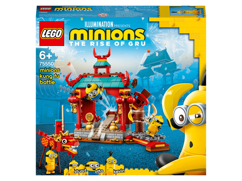  Zobrazit na celou obrazovku LEGO® Minions 75550 Mimoňský kung-fu chrám - Obrázek 1