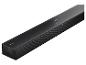 Černý soundbar s logem Dolby Atmos a dotykovými ovládacími prvky