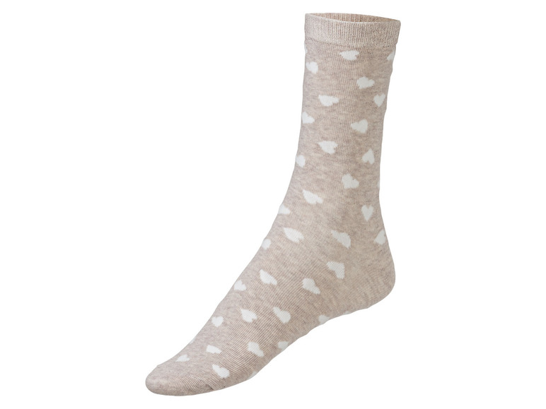  Zobrazit na celou obrazovku esmara® Dámské ponožky s veselým vzorem, BIO bavlna, 3 páry - Obrázek 3
