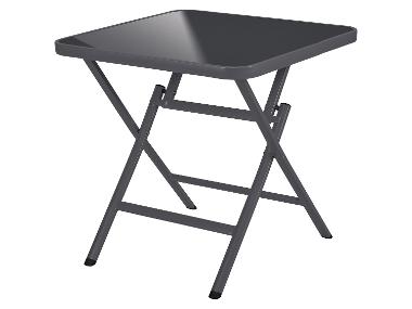 LIVARNO® Hliníkový skládací stůl Houston/Toronto, šedá