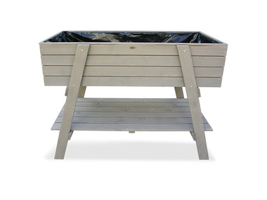 HABAU Vyvýšený záhon Alina, 115 x 45 x 89,5 cm, šedá