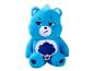 Modrý plyšový medvídek Grumpy Bear s tmavě modrým mrakem na břiše.