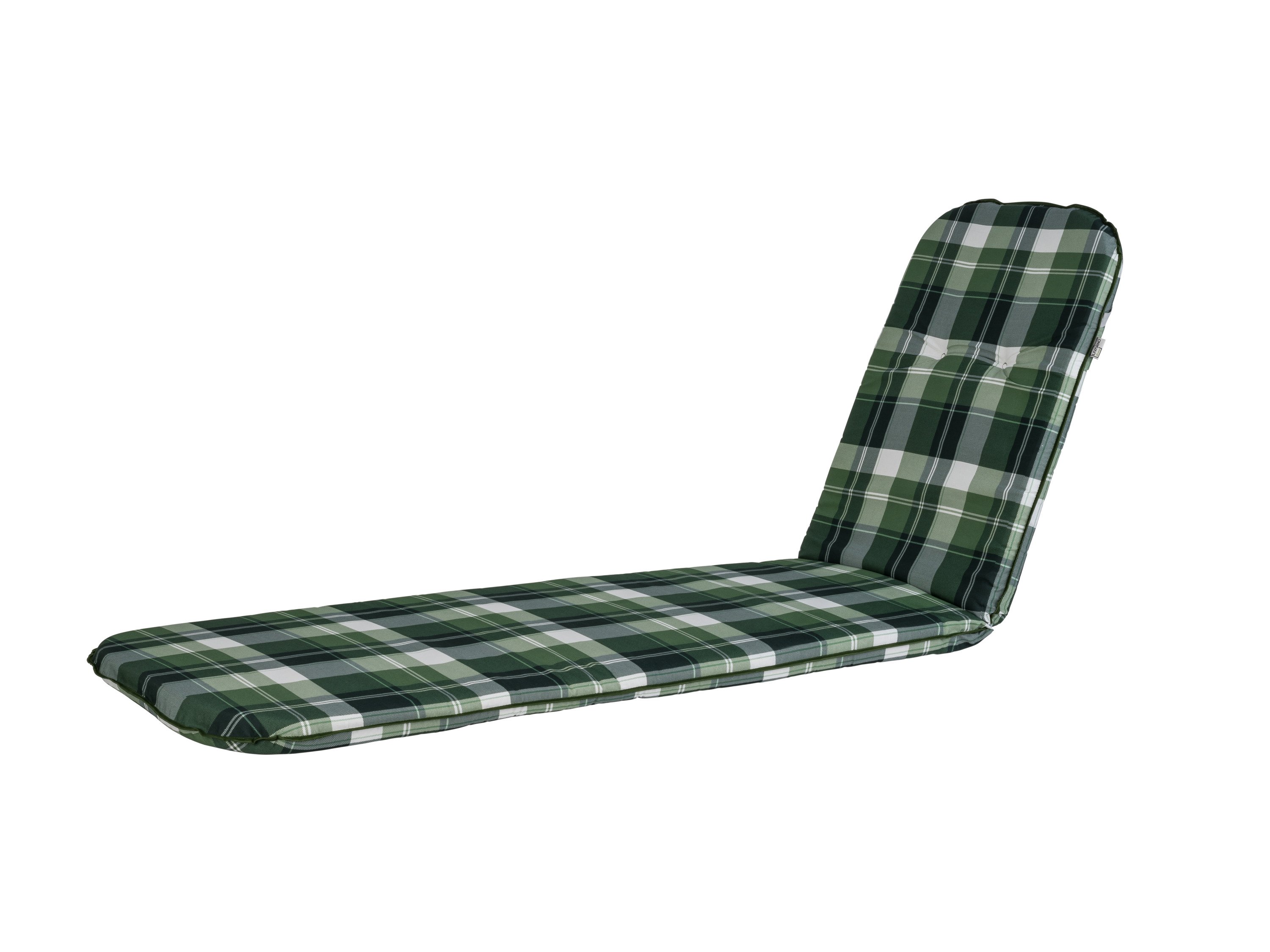 Livarno home Podložka na lehátko, 190 x 60 x 5 cm (zelená)