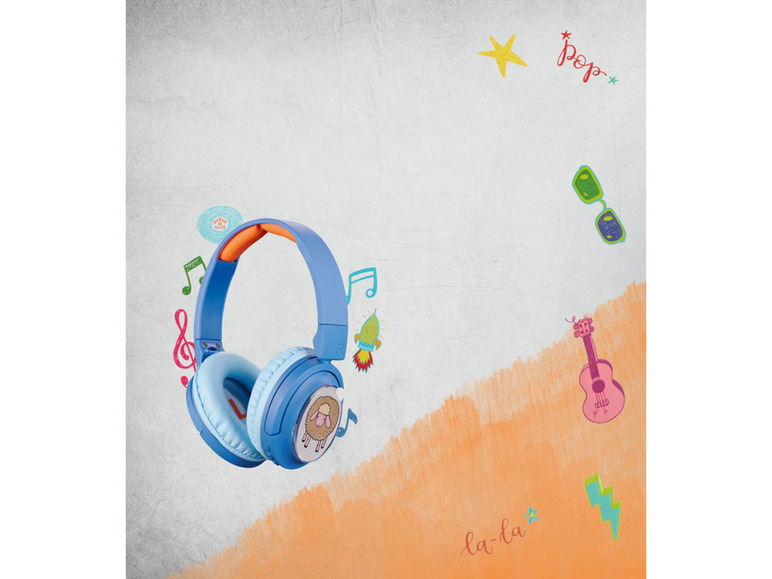  Zobrazit na celou obrazovku SILVERCREST® Dětská bezdrátová sluchátka Rhythm Kids SKRK 30 A1 - Obrázek 8