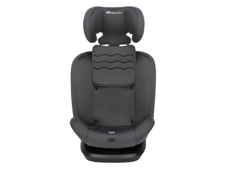 Tmavě šedá autosedačka Bébéconfort: bezpečnost a komfort pro děti.