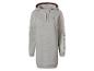 Šedé mikinové šaty U.S. Grand Polo s bordó podšívkou kapuce a textem