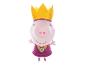 Plyšová Peppa Pig princezna s korunou.