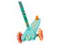 Koloběžka Paw Patrol Jungle Pups s podsvícenými kolečky.