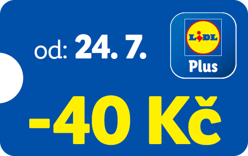 Od 24.7. -40 Kč