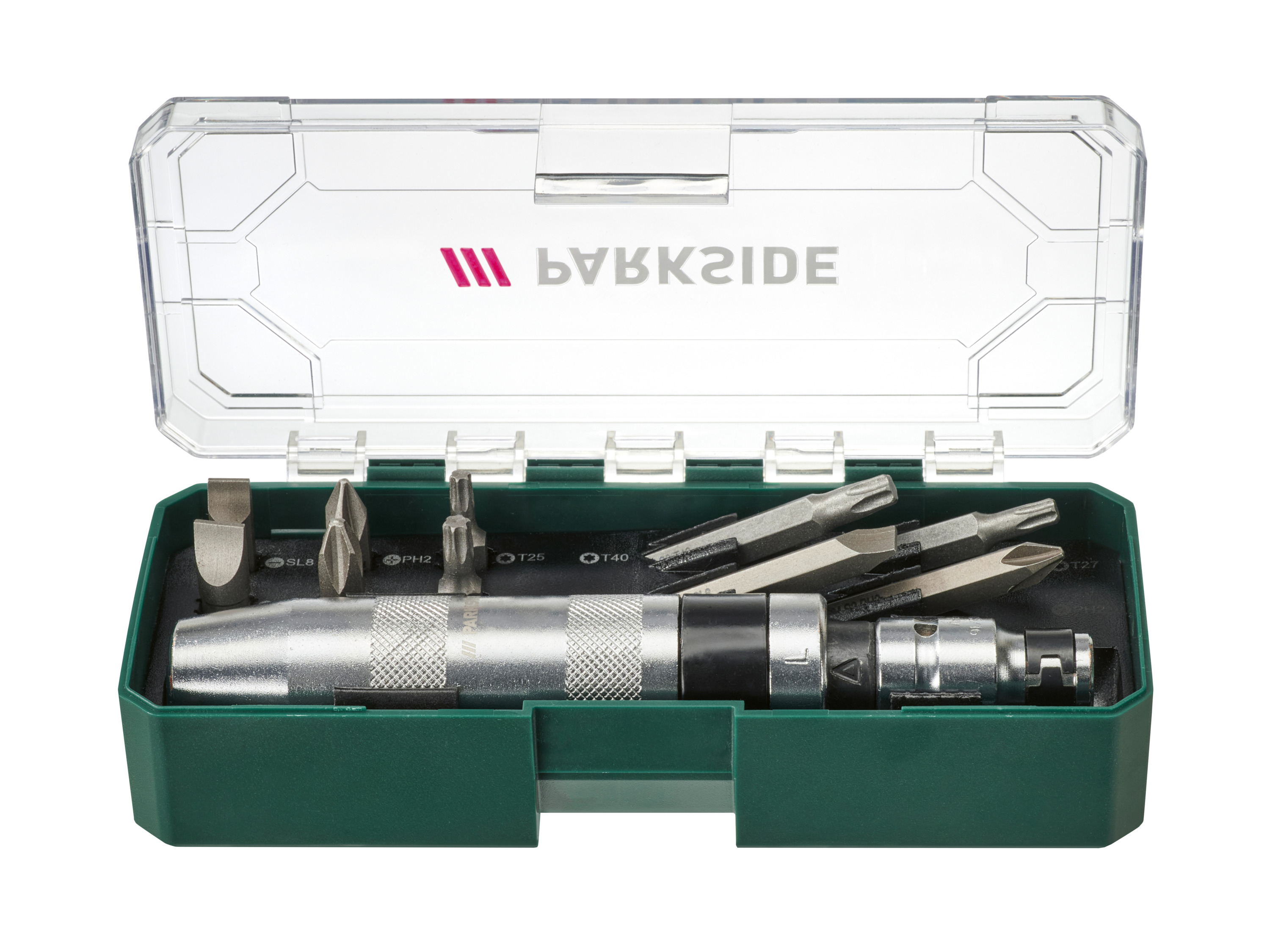 Parkside® Sada rázových utahováků / Sada na vytahování šroubů / matic (Rázový utahovák)