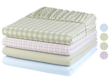 LIVARNO home Napínací prostěradlo Renforcé 140-160 x 200 cm