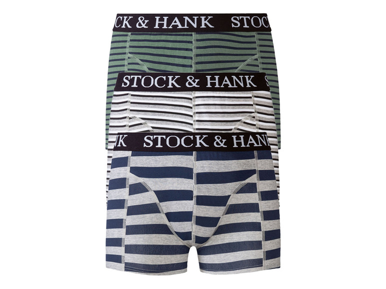  Zobrazit na celou obrazovku Stock&Hank Pánské boxerky BENJAMIN, 3 kusy - Obrázek 6