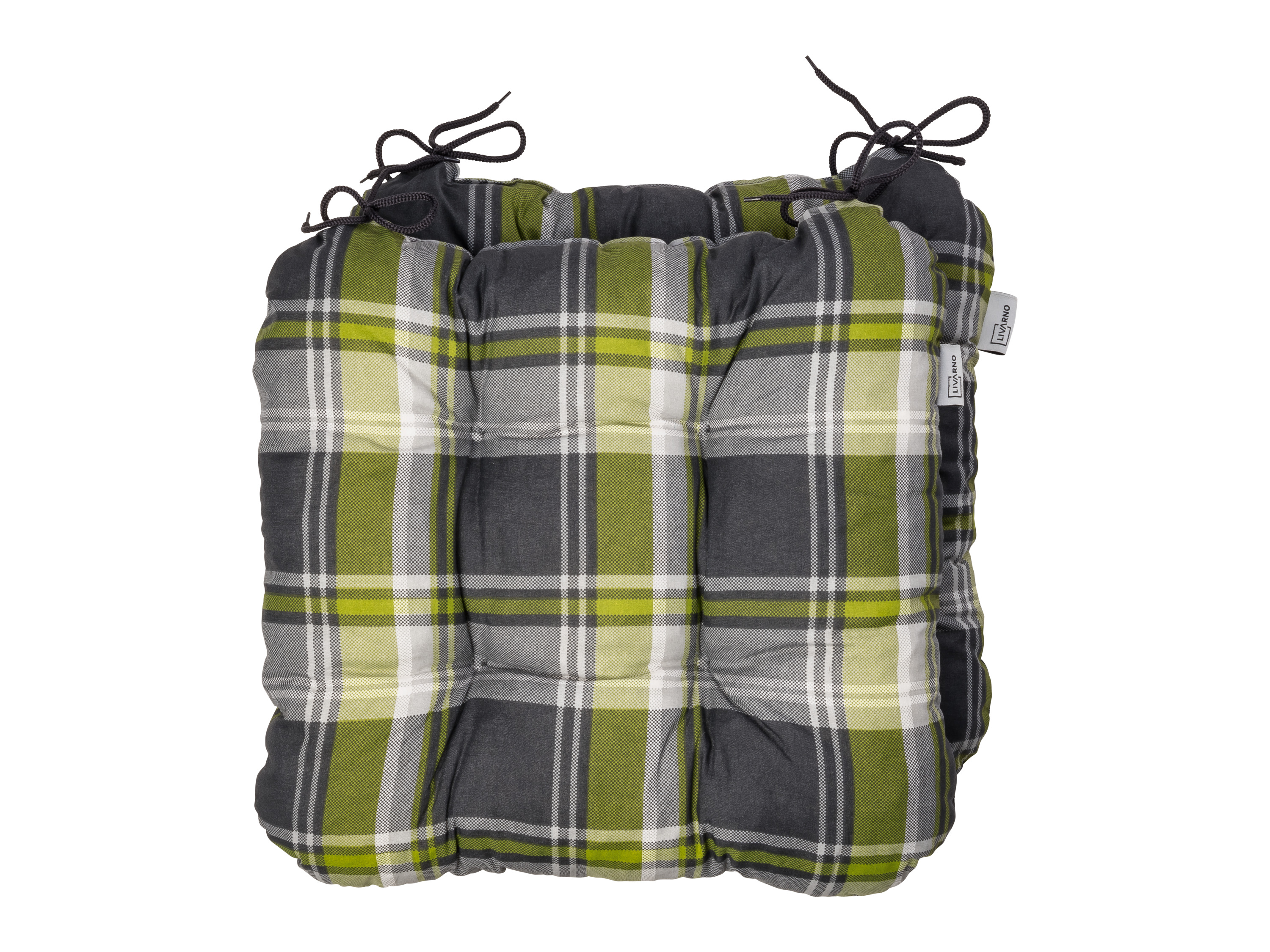 Livarno® Podsedák Valencia/Miami, 40 x 43 cm, 2 kusy (zelená)