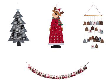 LIVARNO home Adventní kalendář z filcu