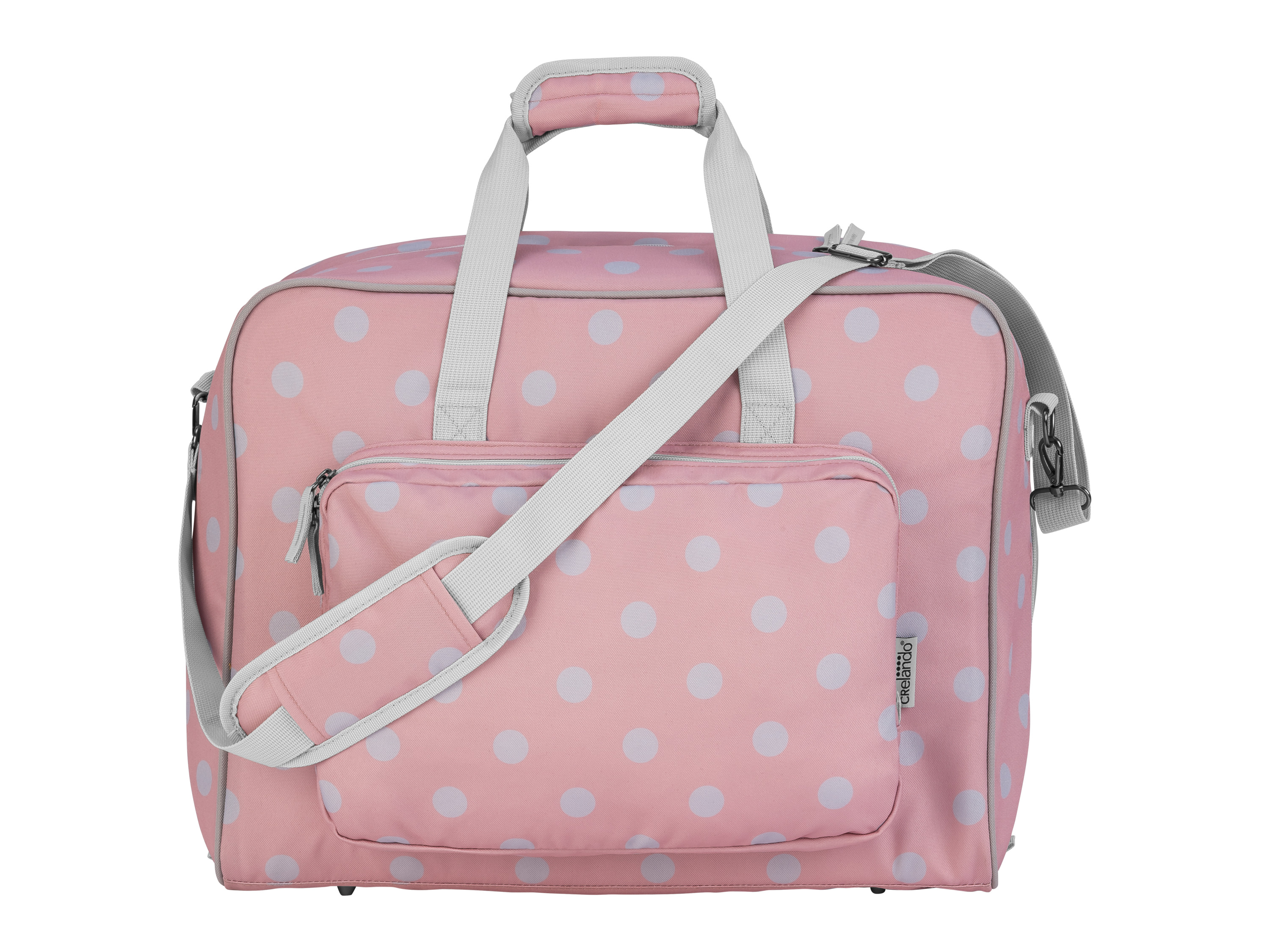 Crelando® Taška na šicí stroj, 40 l (růžová)