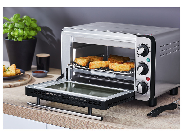  Zobrazit na celou obrazovku SILVERCREST® KITCHEN TOOLS Mini trouba na pečení a grilování SGB 1200 B5 - Obrázek 2