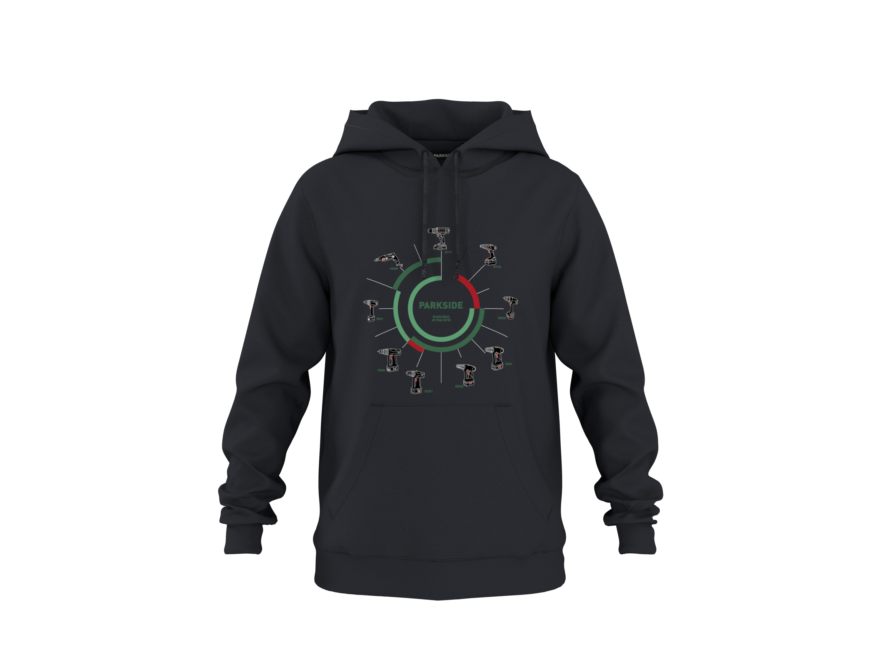 Parkside® Pánská mikina s kapucí Fan Edition (Xxl (60/62))