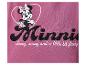Mikina Minnie Mouse s textem 'classy, sassy and a little bit flashy'.