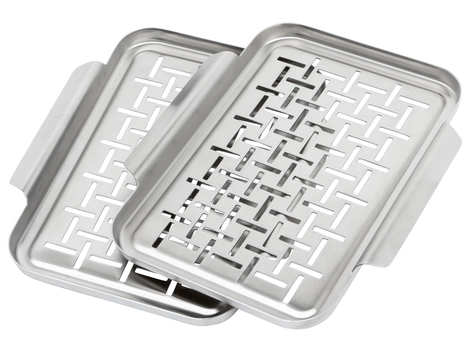 Grillmeister Grilovací pánev / misky (grilovací tác malý, 2 kusy)
