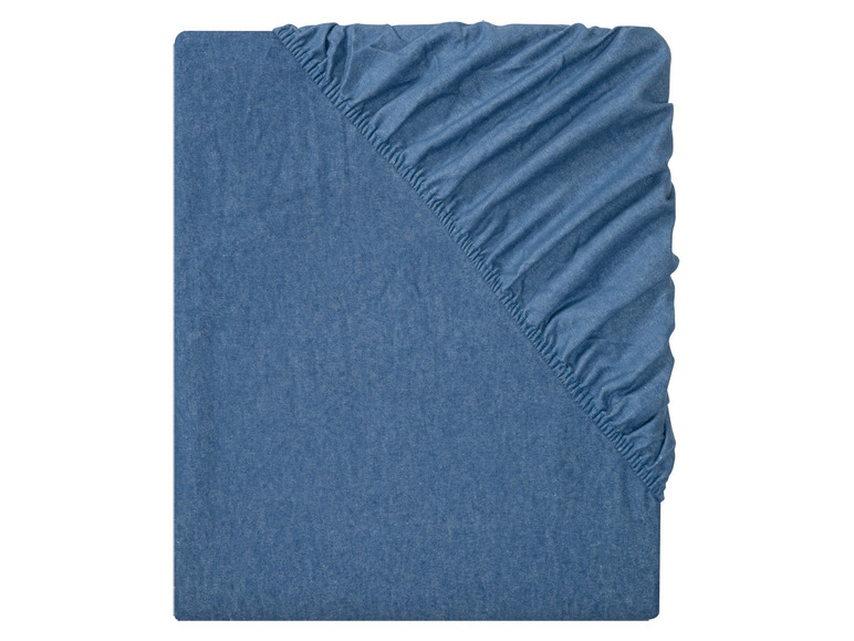  Zobrazit na celou obrazovku LIVARNO home Napínací prostěradlo z jemného flanelu, 140-160 x 200 cm - Obrázek 2
