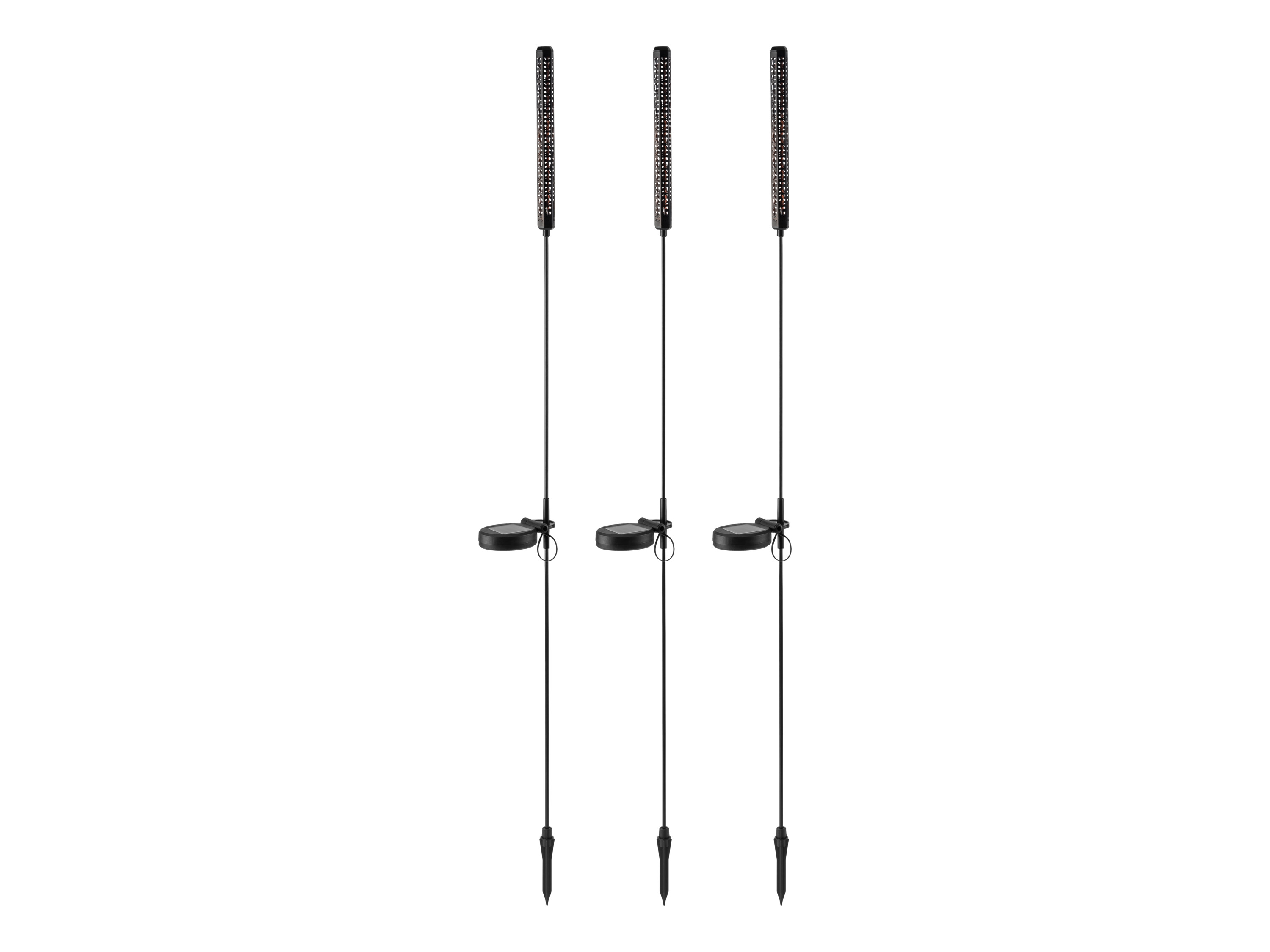 Livarno® Solární LED svítidlo, 3 kusy