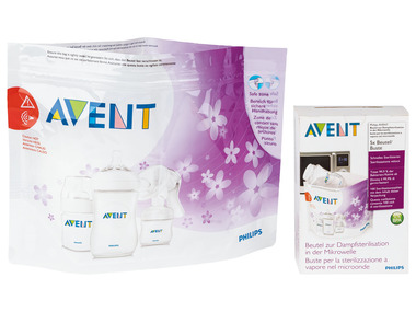 Philips AVENT Sterilizační sáčky do mikrovlnné trouby SCF297/05, 5 kusů