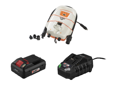 CRIVIT Aku SUP Pumpa CSPA 20-Li A1, Smart 4 Ah