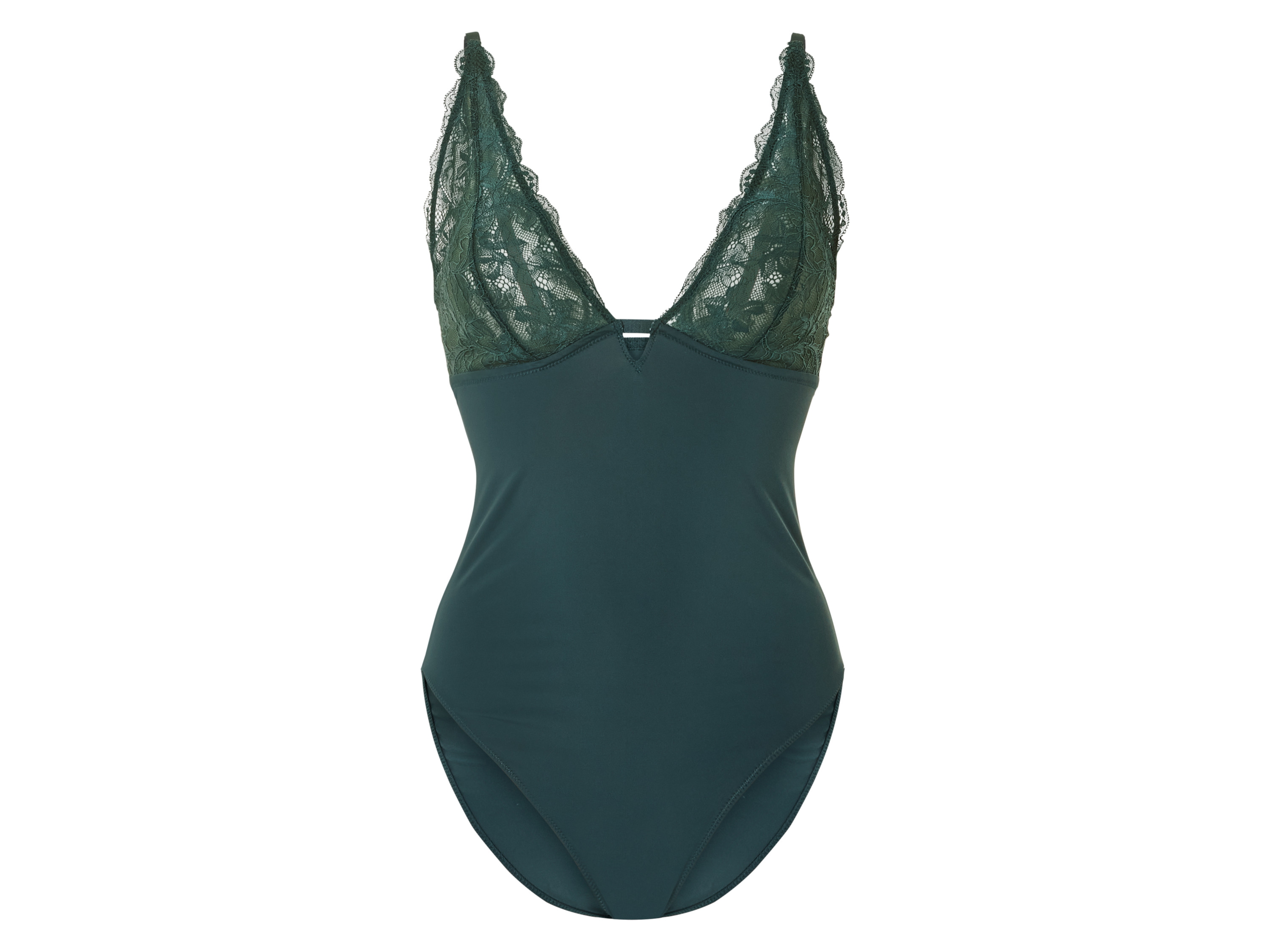 esmara® Dámské body s krajkou (S(36/38), zelená)