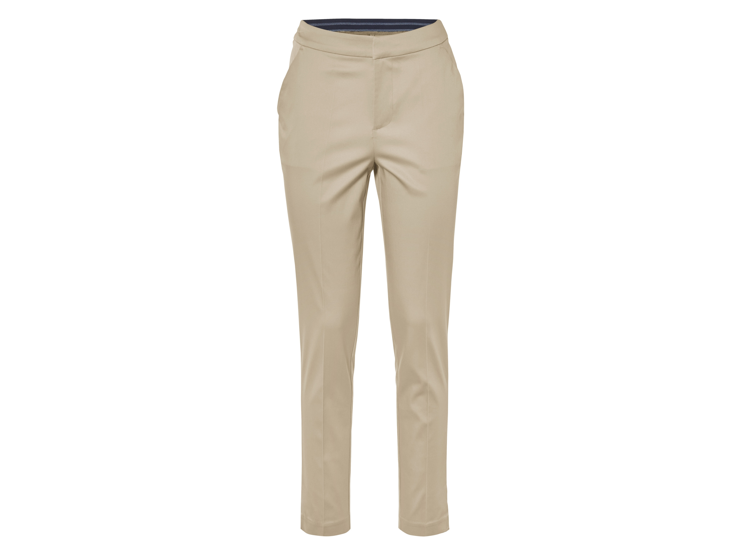 esmara® Dámské slacks kalhoty (béžová, 40 (pravidelná délka))