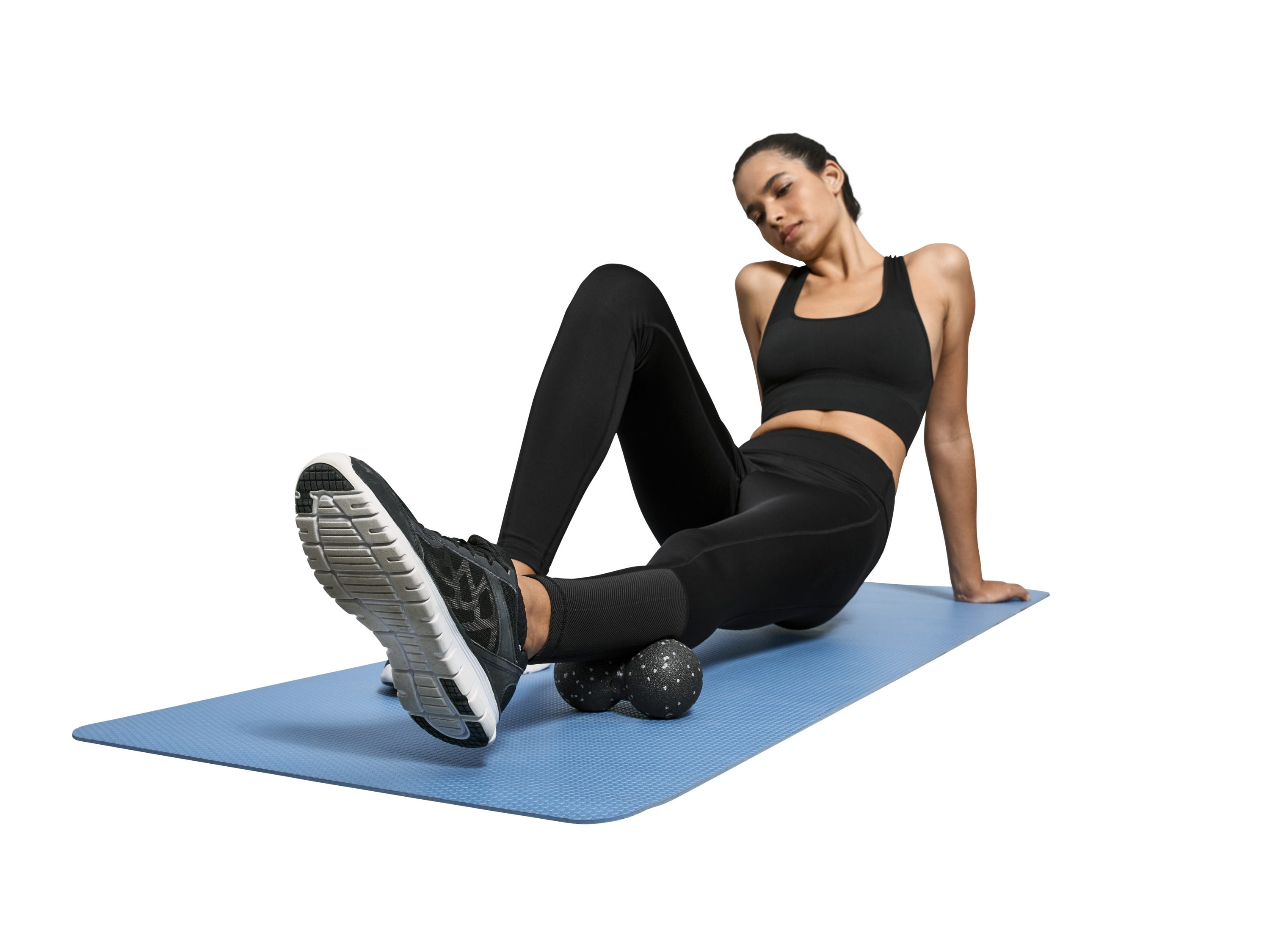 CRIVIT Fitness válec / masážní míč / přítlačná sada - 8