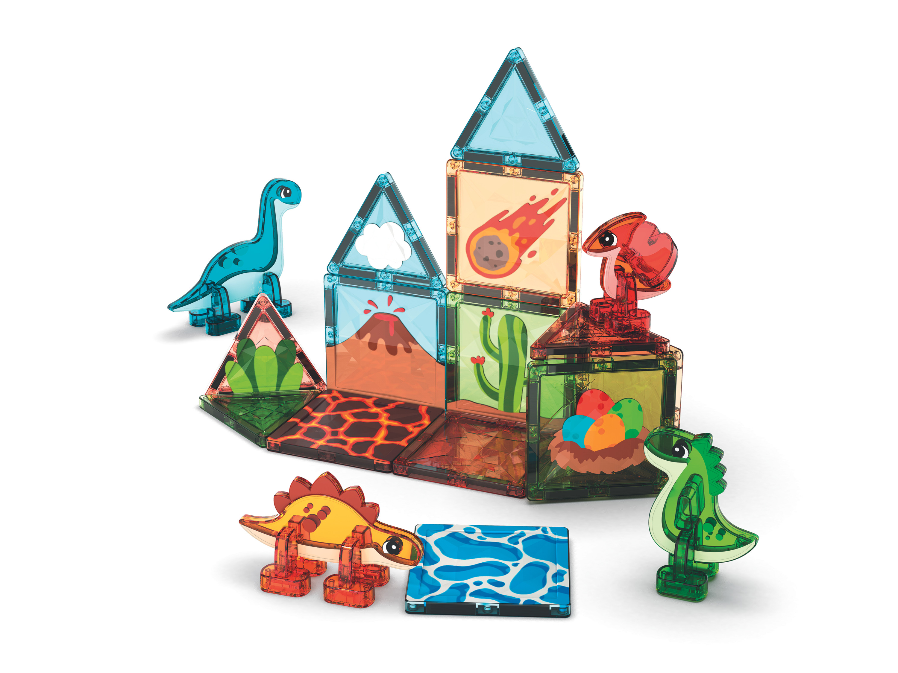 Geomag Magnetické stavebnice Dino World 25