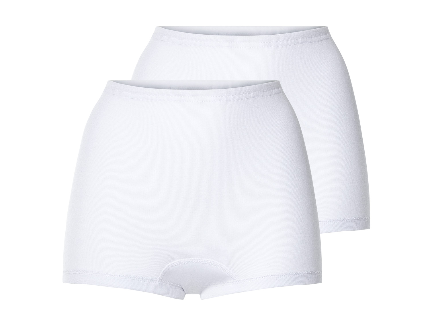 esmara® Dámské kalhotky s nohavičkou s BIO bavlnou, 2 kusy (L(44/46))