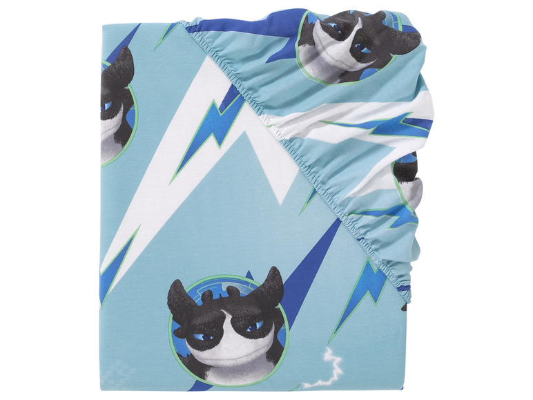  Zobrazit na celou obrazovku Dětské napínací prostěradlo z jemného flanelu, 90-100 x 200 cm - Obrázek 1