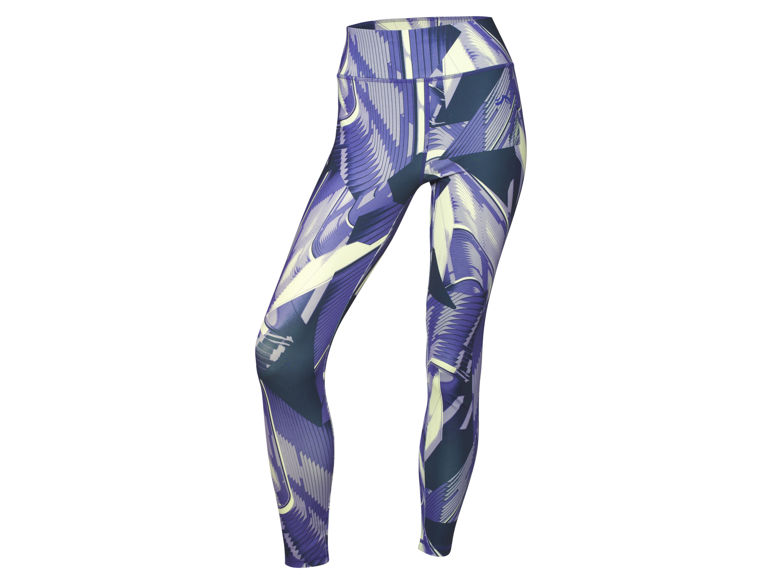 Crivit Dámské funkční legíny (lila fialová / navy modrá / zelená, XS (32/34))