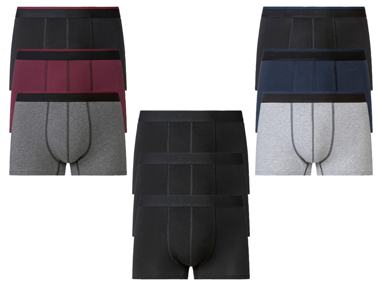  Zobrazit na celou obrazovku LIVERGY® Pánské boxerky XXL, 3 kusy - Obrázek 1