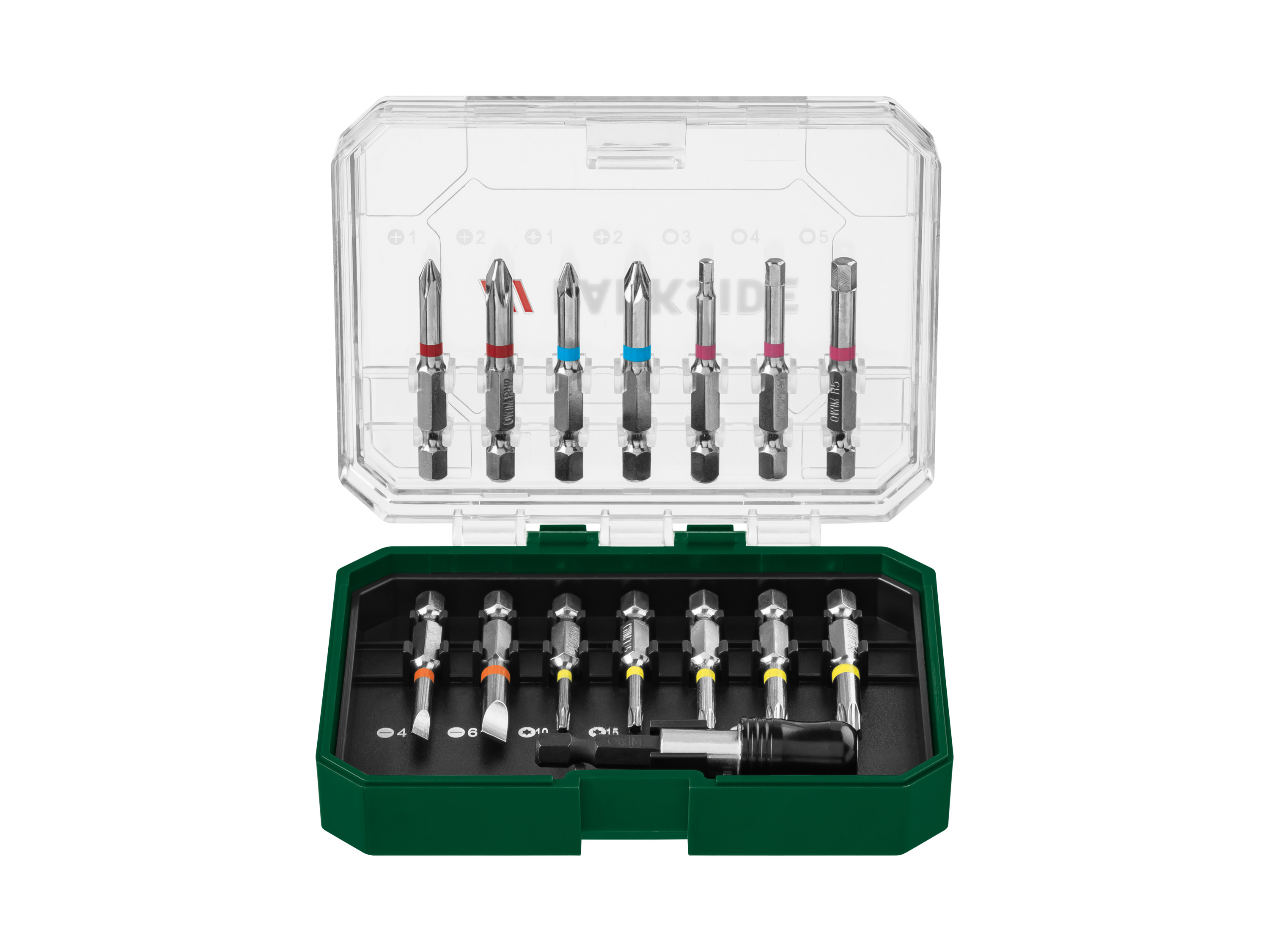 Parkside® Sada bitů PBS 4 (50 mm,15dílná sada)
