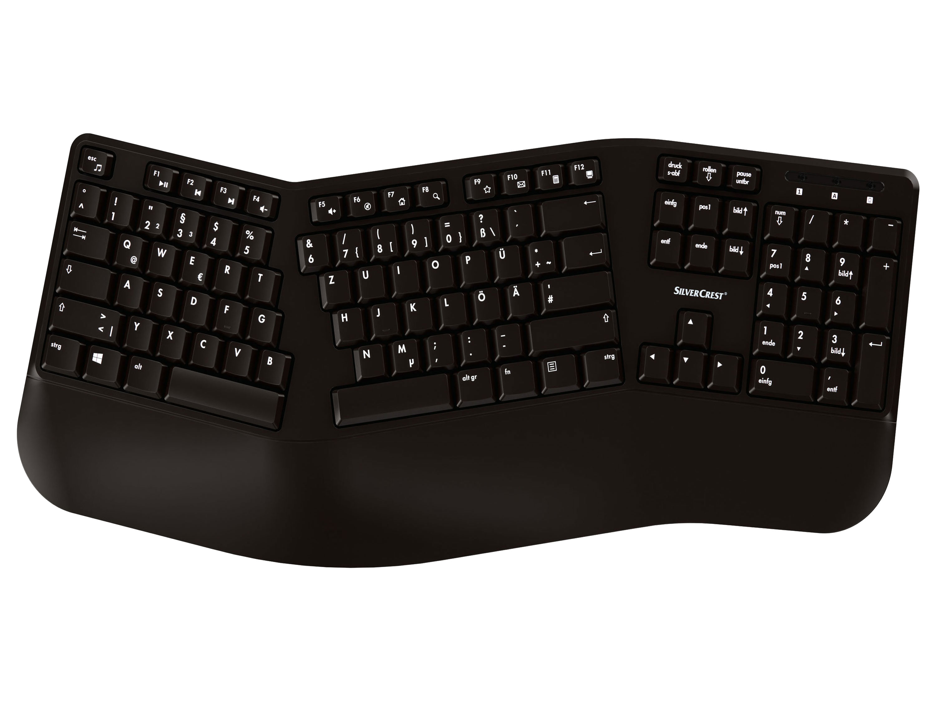 Silvercrest® Ergonomická bezdrátová klávesnice
