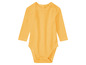 Žluté body s dlouhým rukávem pro miminko.