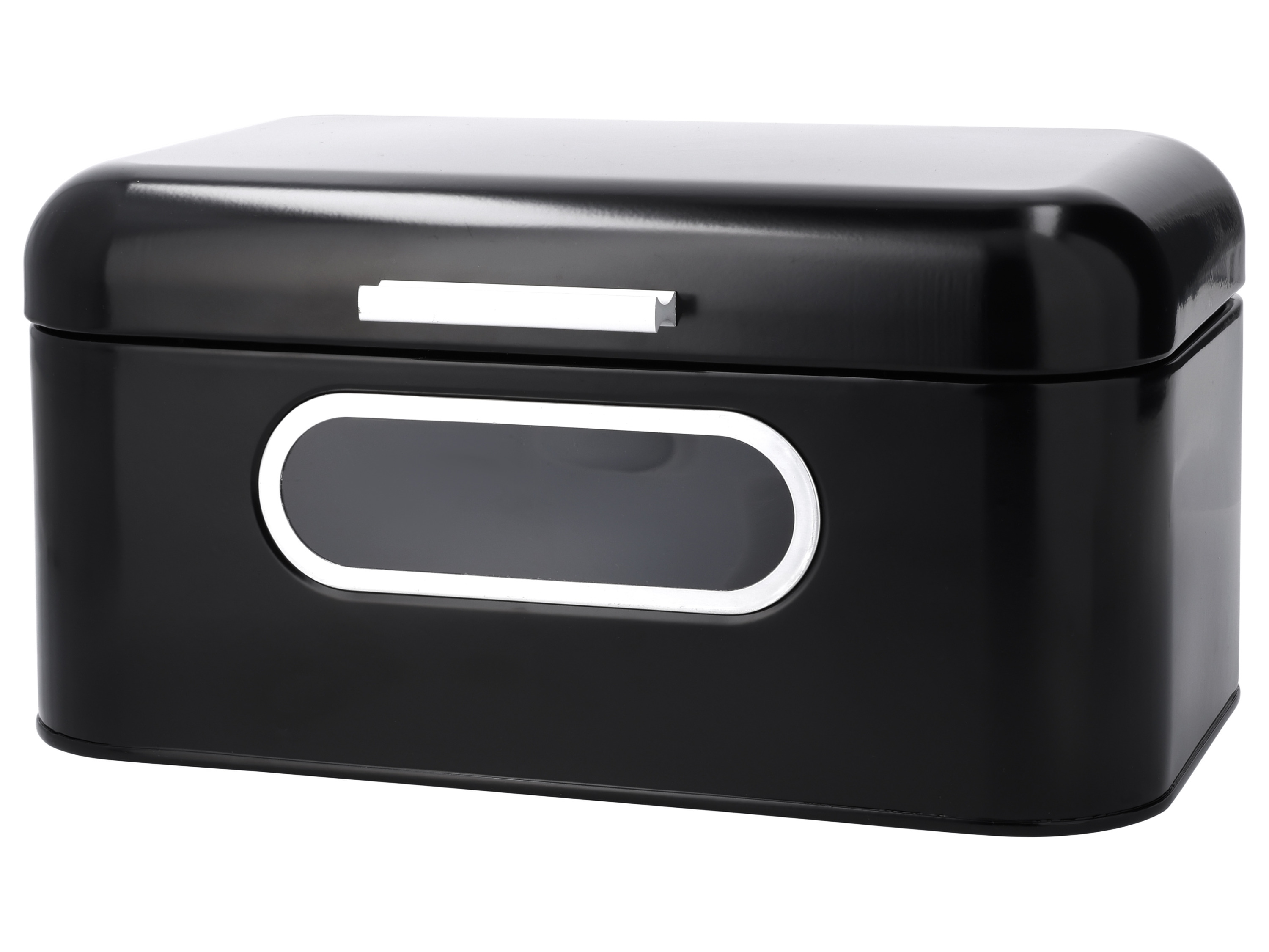 Silvercrest® Chlebník s průzorem (černá)