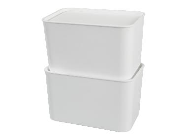 W5 Úložný box s víkem, 5,2 l, 2 kusy