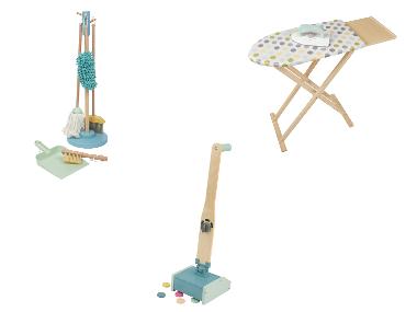 lupilu® Dřevěná sada na úklid / Vysavač / Žehlicí prkno