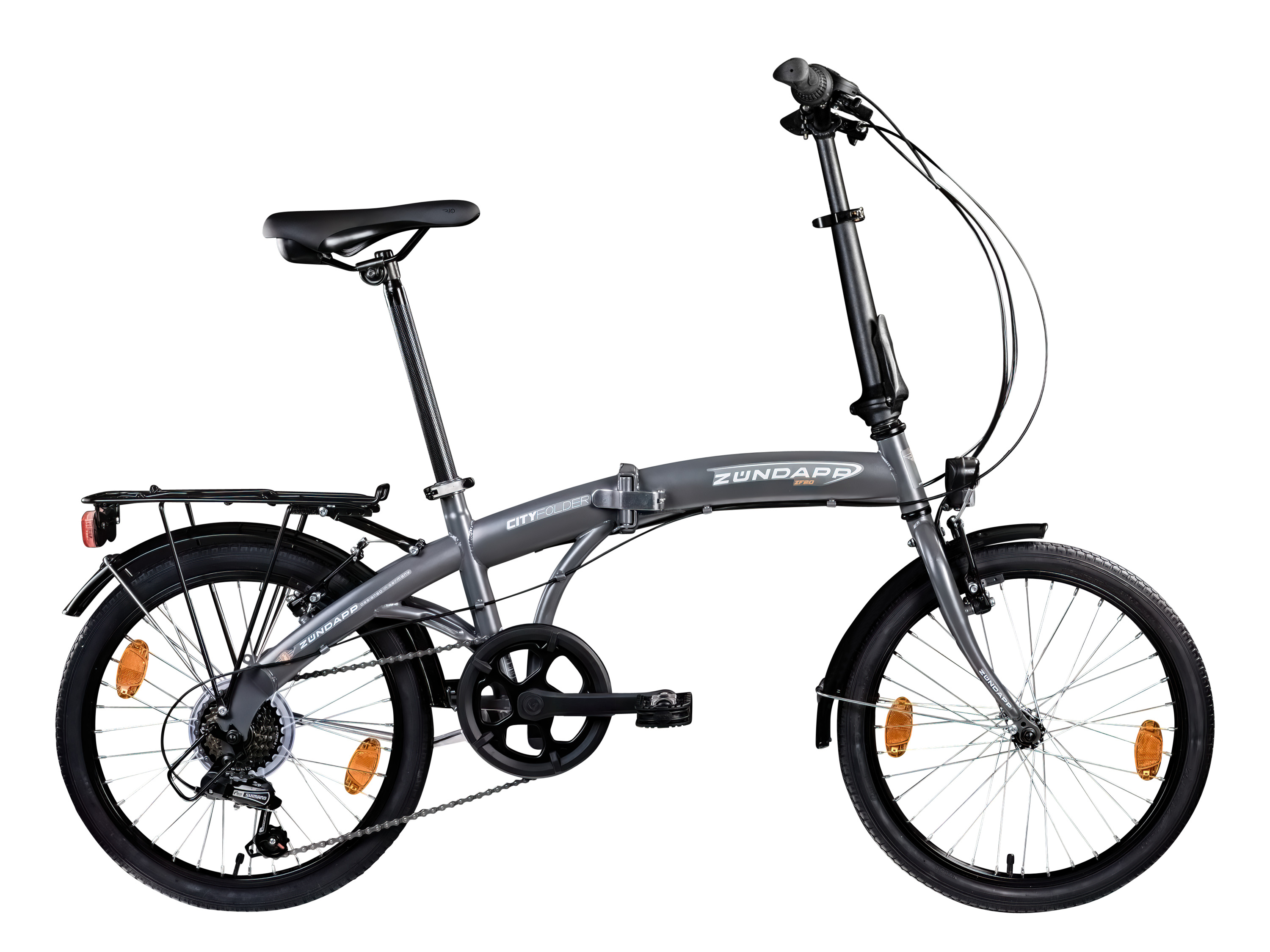 Zündapp Skládací kolo Zf20 Speed Folder (šedá, 20″)