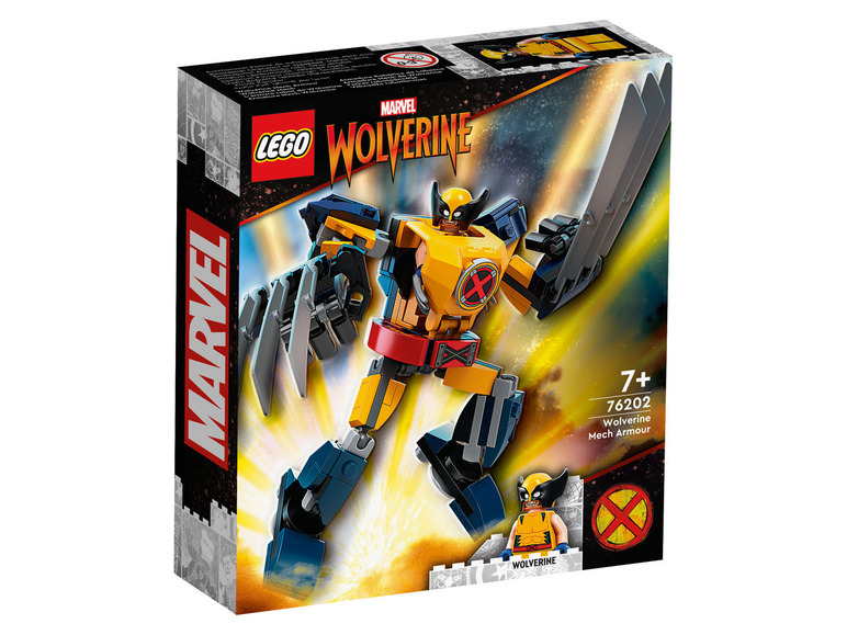  Zobrazit na celou obrazovku LEGO® Marvel Super Heroes 76202 Wolverinovo robotické brnění - Obrázek 1