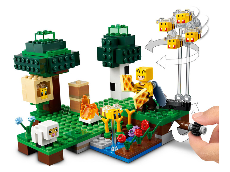  Zobrazit na celou obrazovku Lego Minecraft 21165 Včelí farma / 21171 Koňská stáj / 21178 Liščí chata / 21179 Houbový domek - Obrázek 18