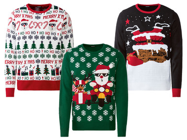 LIVERGY® Pánský vánoční svetr