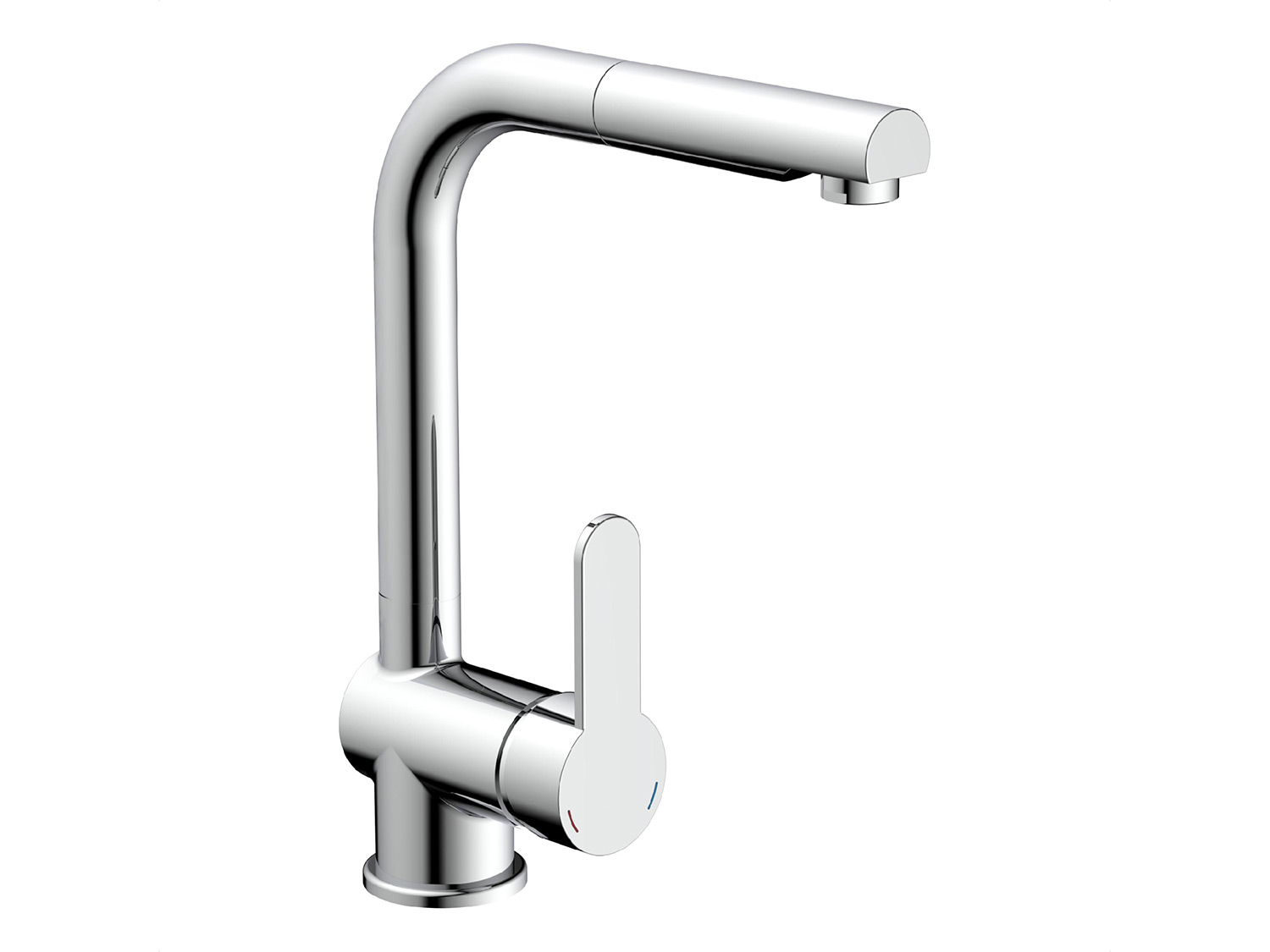 Schütte Kuchyňská baterie London s výsuvnou sprchou (chrom)