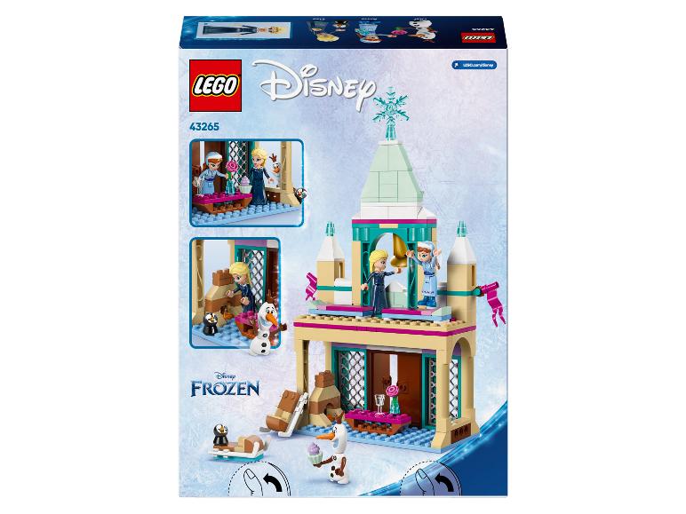 Sada LEGO Disney Frozen 43265 s hradem, figurkami Elsy a Anny