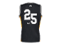 Černé basketbalové dres Crivit s číslem 25.